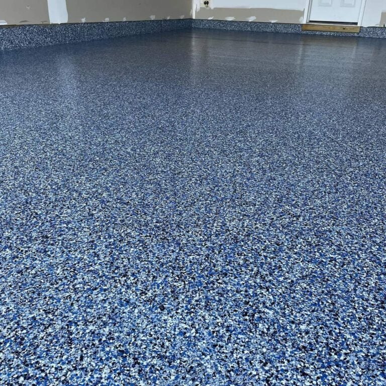 Garage Epoxy Floor | Epoxy Flake Floor | Epoxy Floor | Chattanooga, TN | Rossi Decorative Concrete & Epoxy