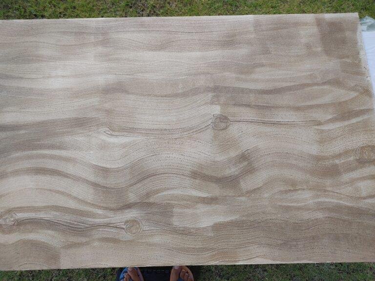 Rossi Decorative Concrete & Epoxy Sample Board Wood Look One Piece Concrete